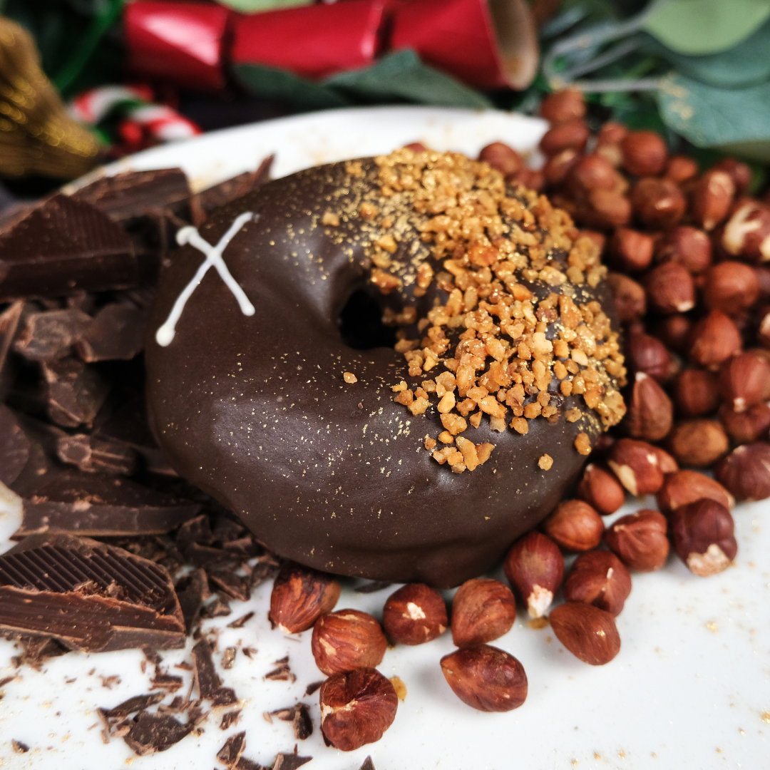 Gianduja Chocolate & Hazelnut | Christmas | Doughnuts | Crosstown