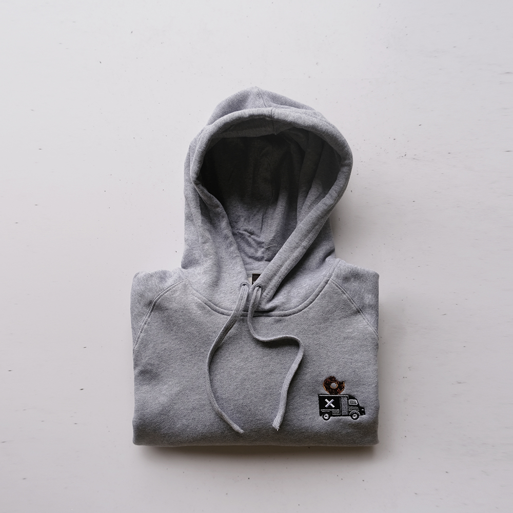 Crosstown x Percival grey hoodie