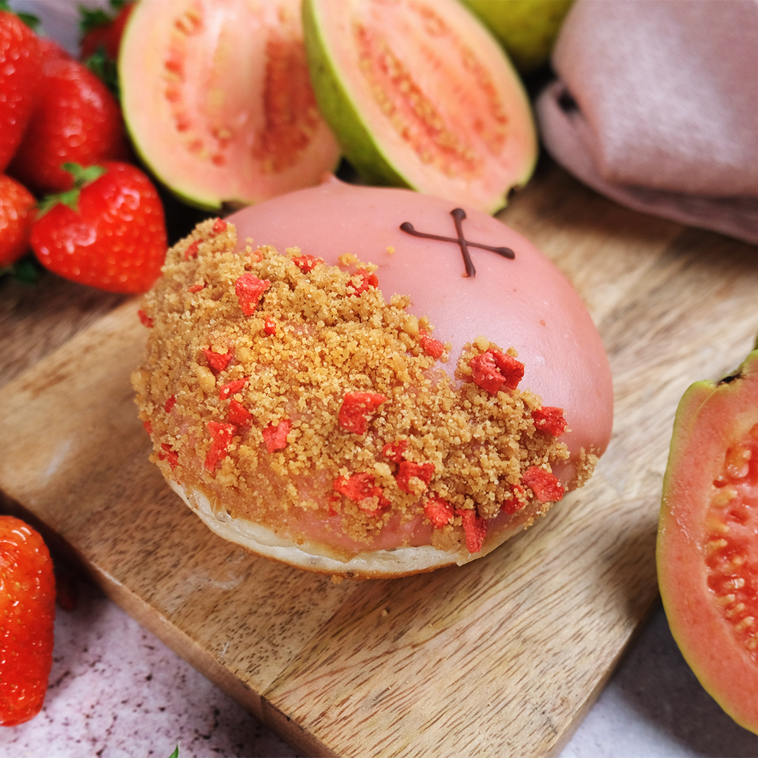 Pink Guava & Strawberry | Doughnuts | Crosstown 3