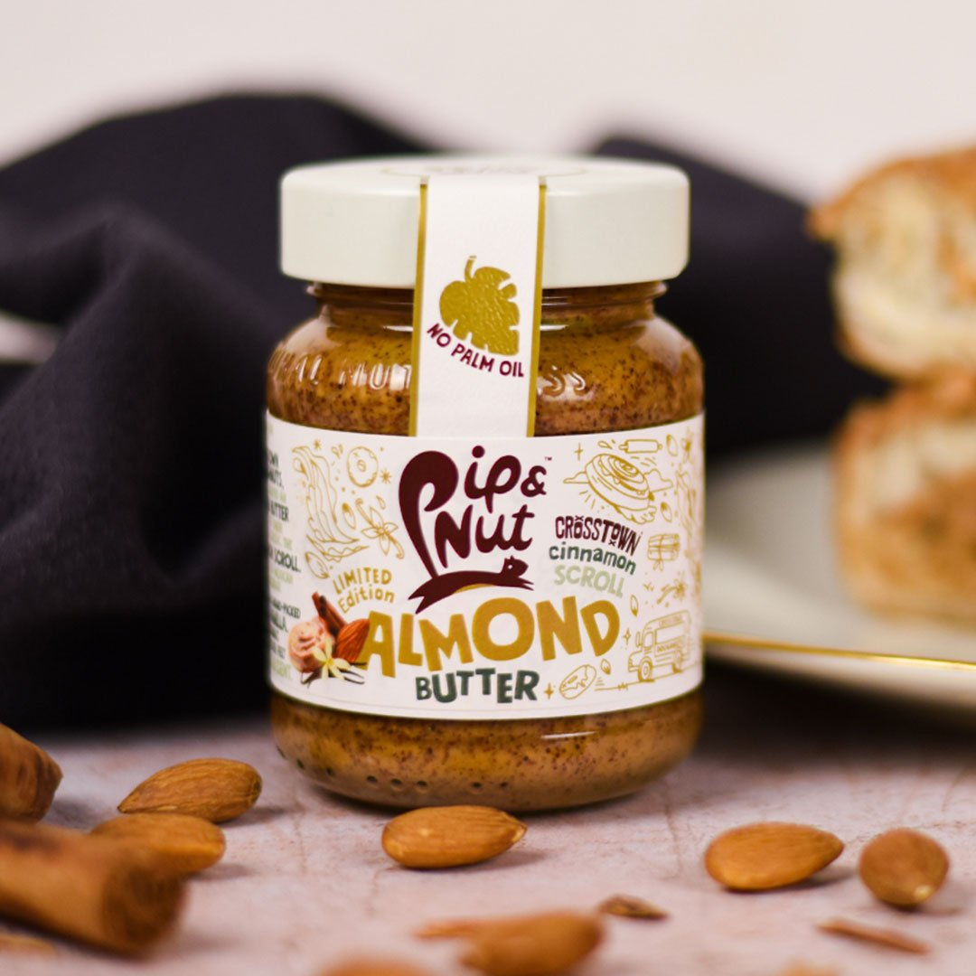 Cinnamon Scroll Almond Butter (ve) | Collaboration | Crosstown x Pip & Nut 1