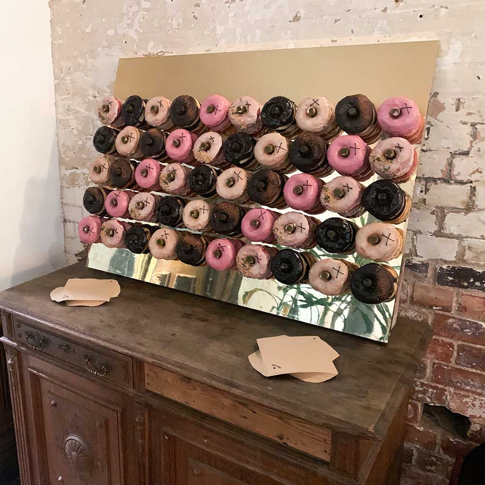 Wedding Doughnut Wall Table