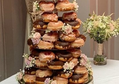 Doughnut Wedding Cake Tower | Wedding Doughnuts