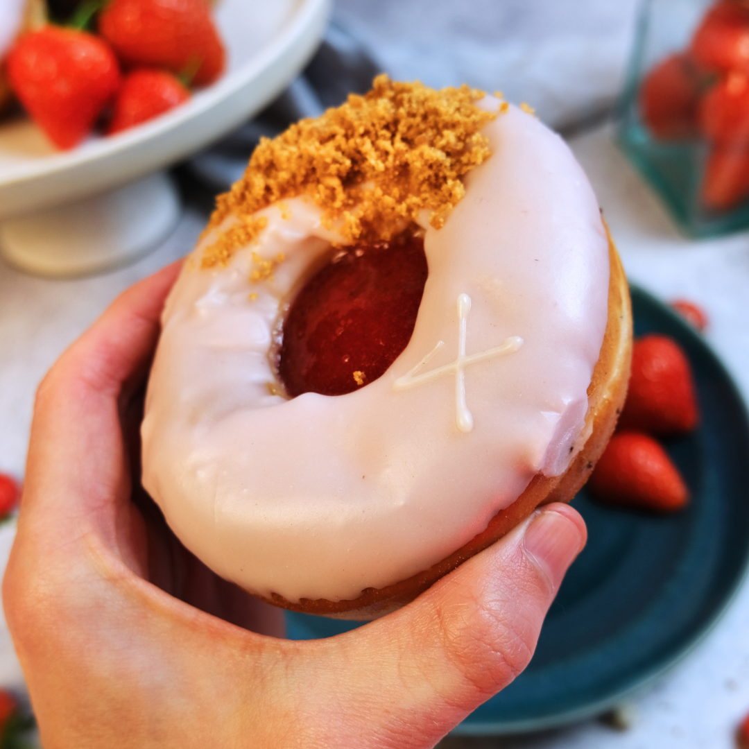 Strawberry Cheesecake | Doughnuts | Crosstown 4