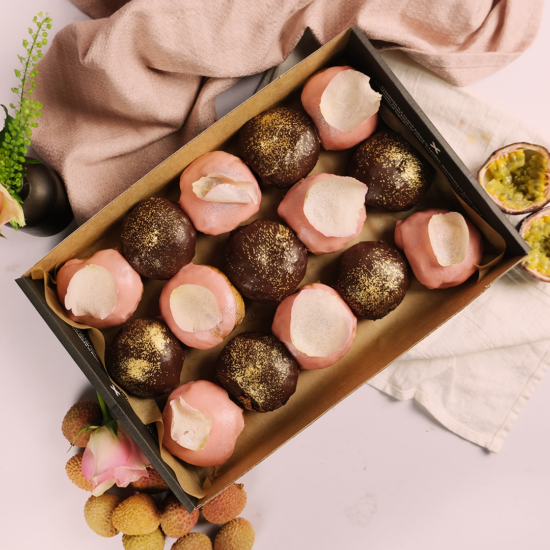 Vegan Valentine's Dough Bite Box | Doughnuts | Crosstown 1