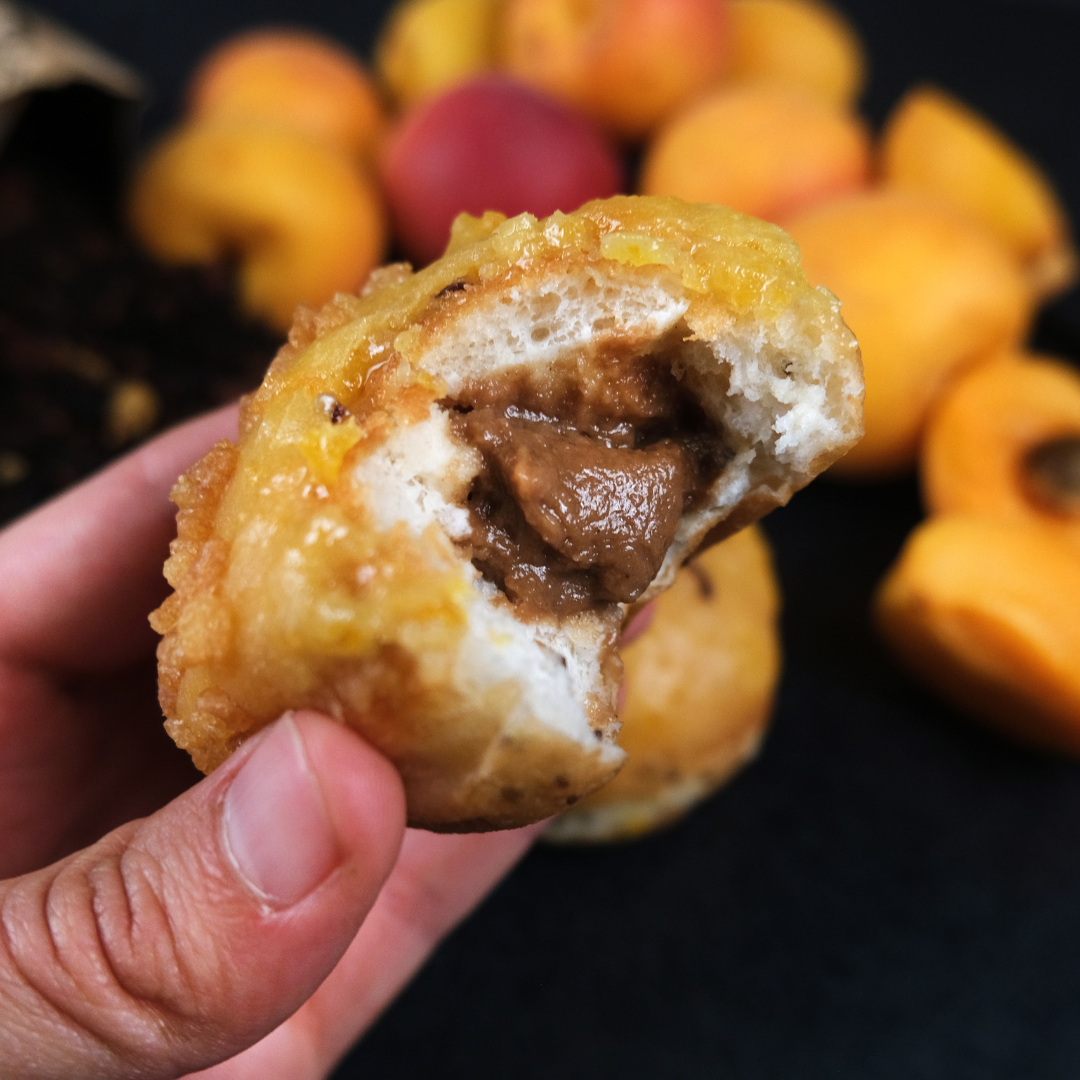 Iced Chai & Apricot (ve) | Dough Bites | Crosstown
