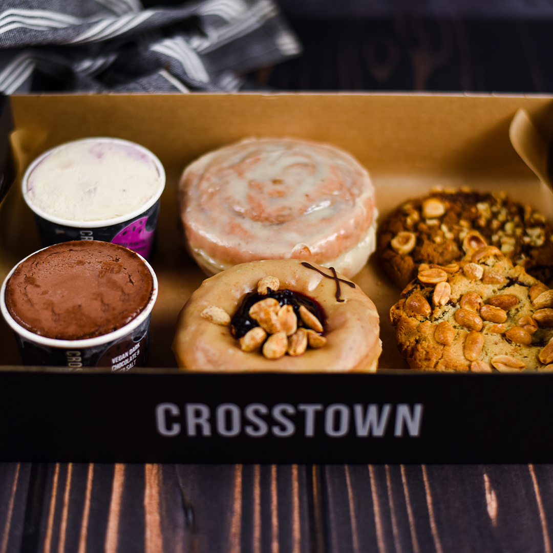 Selection box | ice cream | cookies | doughnuts | Crosstown 04