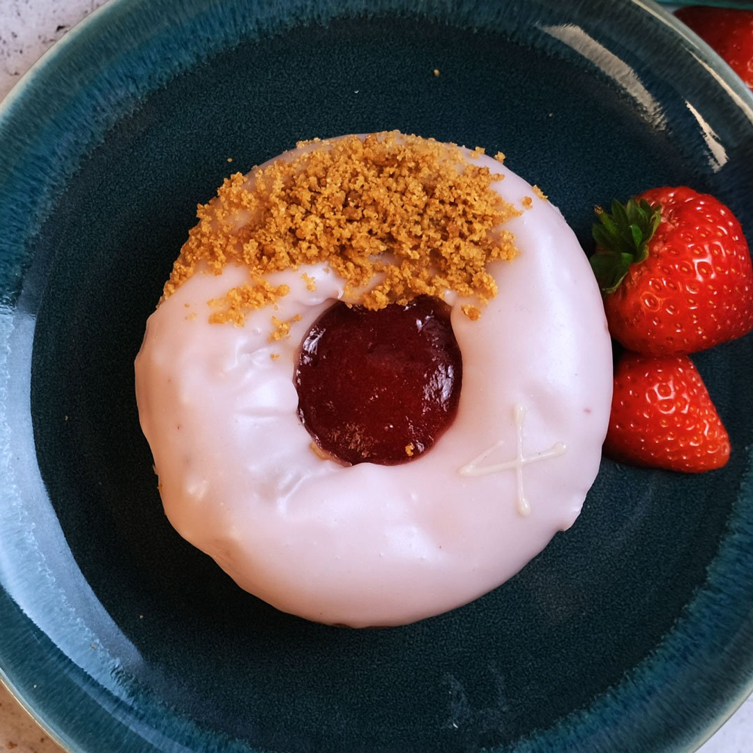 Strawberry Cheesecake | Doughnuts | Crosstown 1