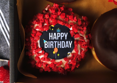 Happy Birthday Doughnut Box | Gifts | Crosstown 7
