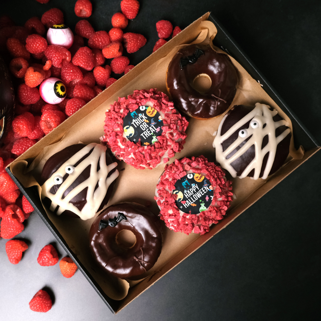 Happy Halloween Doughnut Selection | Halloween | Doughnuts | Boxes | Crosstown