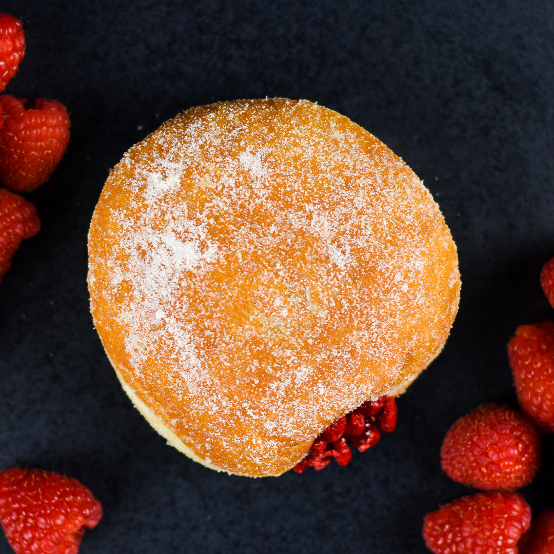 Donut Delivery - homemade raspberry jam | doughnut | Crosstown | 03