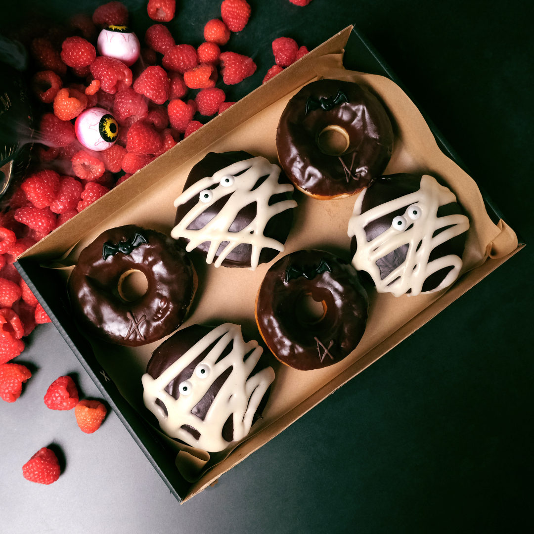 Halloween Doughnut Selection | Halloween | Doughnuts | Boxes | Crosstown