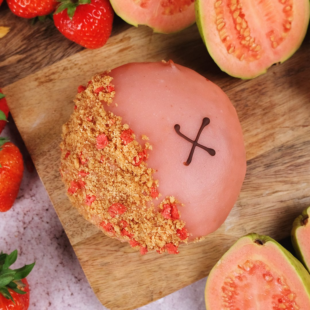 Pink Guava & Strawberry | Doughnuts | Crosstown 2