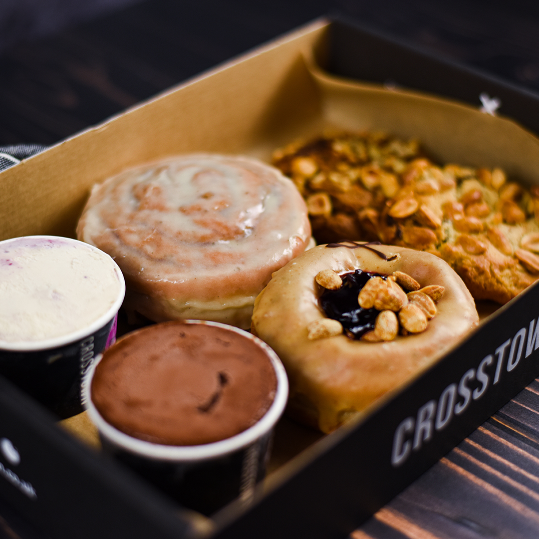 Selection box | ice cream | cookies | doughnuts | Crosstown 03