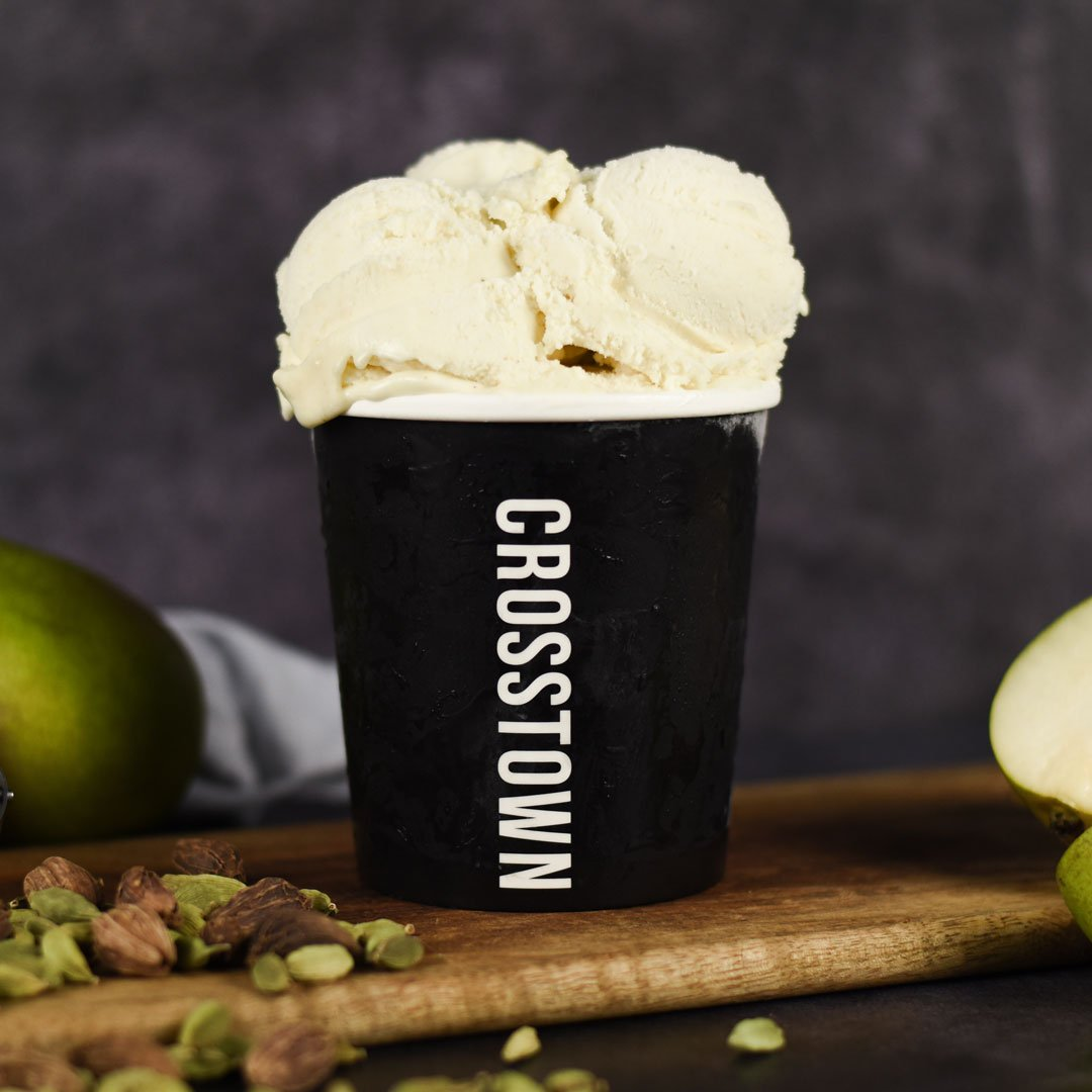 Pear and Cardamom (ve) | Ice Cream | Crosstown 1