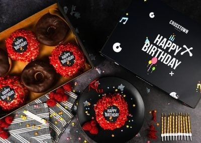 Happy Birthday Doughnut Box | Gifts | Crosstown 4