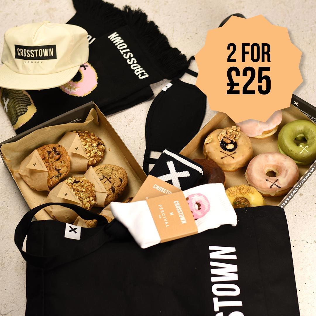 Two for £25 – Cookies + Merch