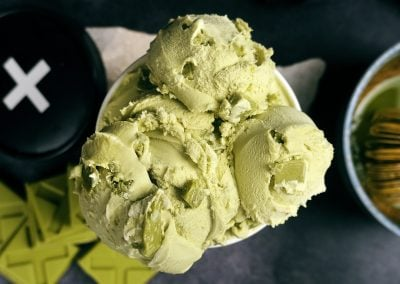 Matcha & White Chocolate | Ice cream | Crosstown 12