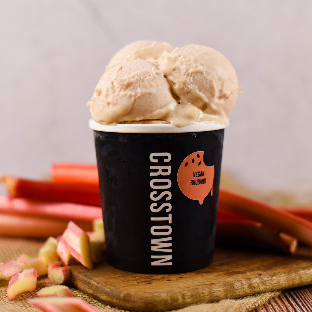 Rhubarb | Ice cream | Crosstown 1
