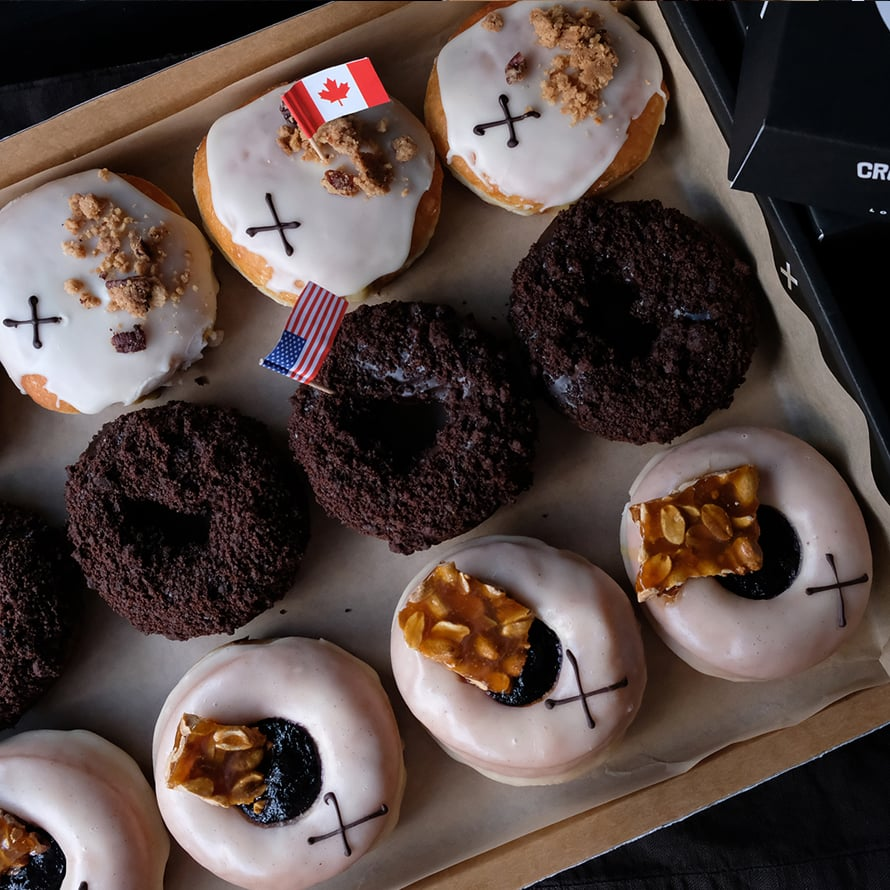 Canada Day Independence Day Doughnuts in London