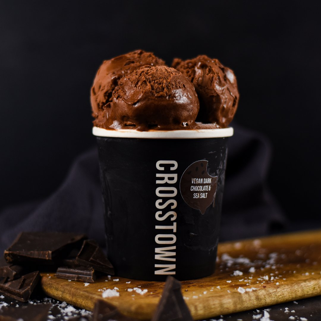 Chocolate & Sea Salt (Ve) | Ice cream | Crosstown 1
