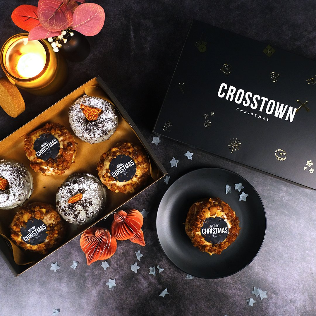 Merry Christmas Doughnut Selection | Boxes | Crosstown 3