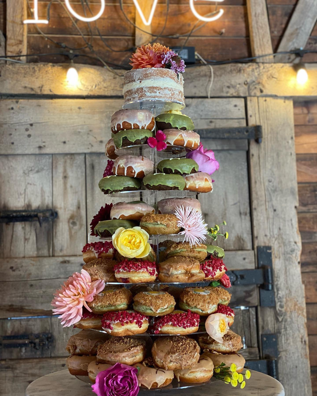 Doughnut Wedding Tower | Crosstown Weddings