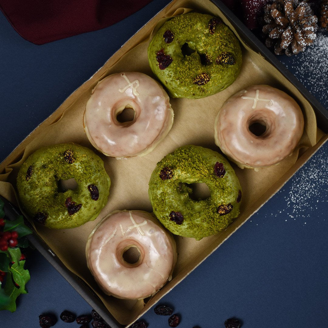 Festive Matcha Box | Doughnuts | Crosstown