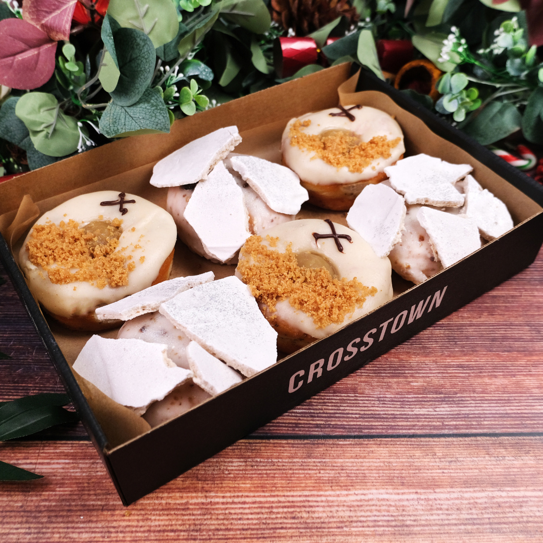Vegan Christmas Doughnut Selection | Christmas | Boxes | Crosstown |