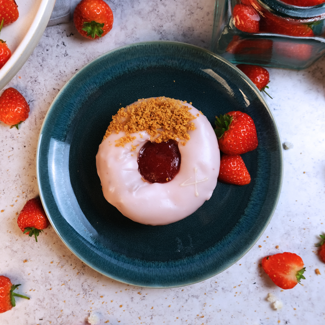 Strawberry Cheesecake | Doughnuts | Crosstown 4