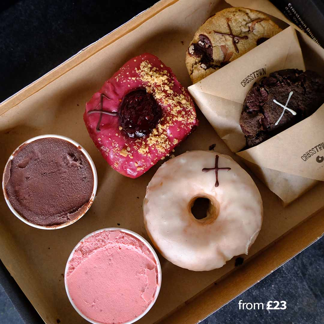 Selection Box – Doughnuts, Cookies & Ice Cream