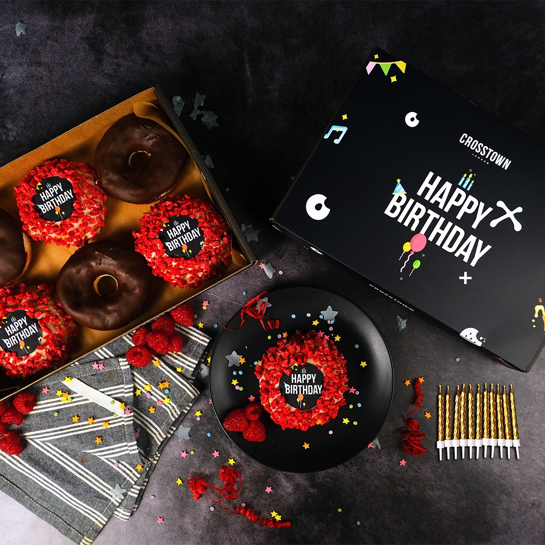 Happy Birthday Doughnut Box | Gifts | Crosstown 4