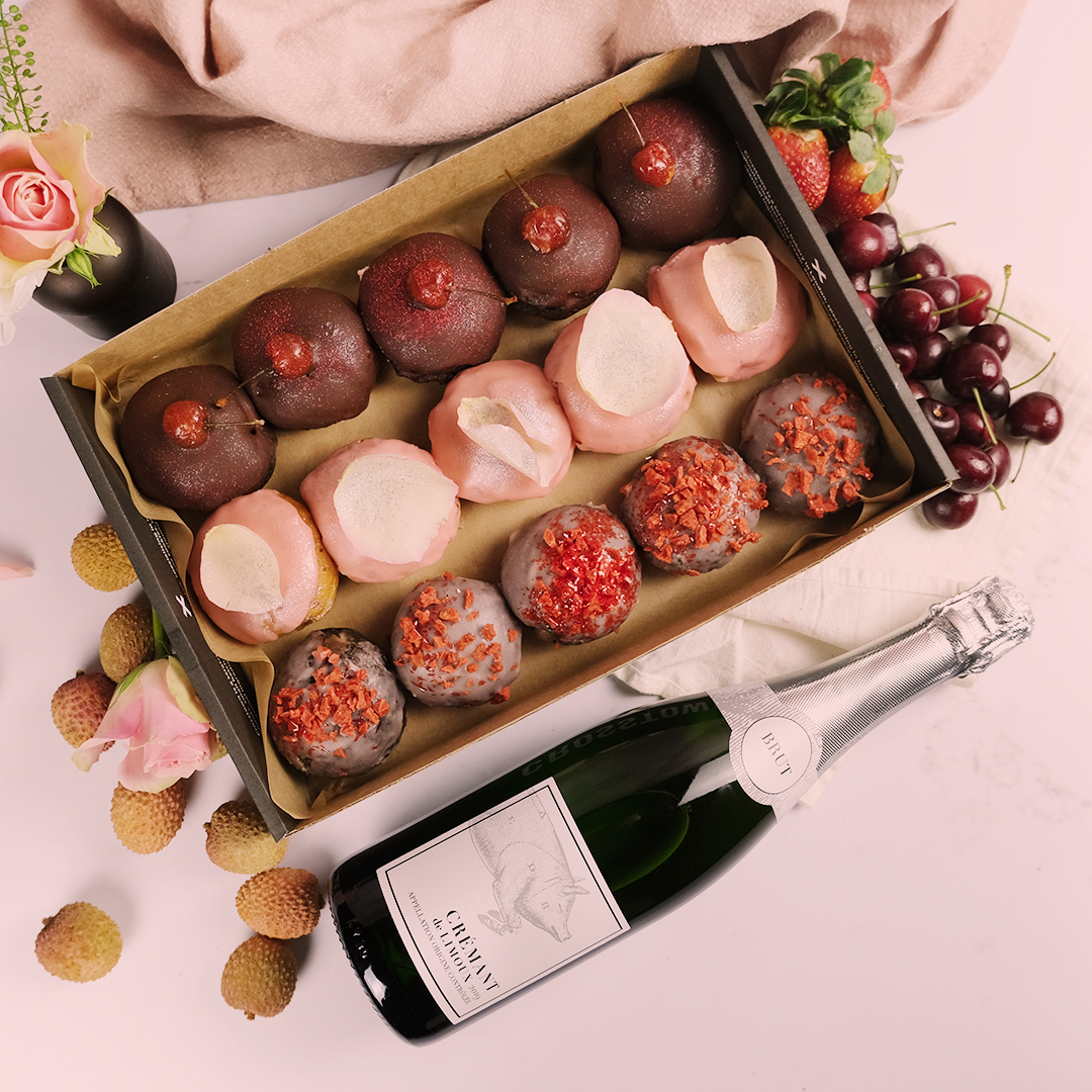 Valentine’s dough bite & specialty drink box | Gift Boxes | Crosstown
