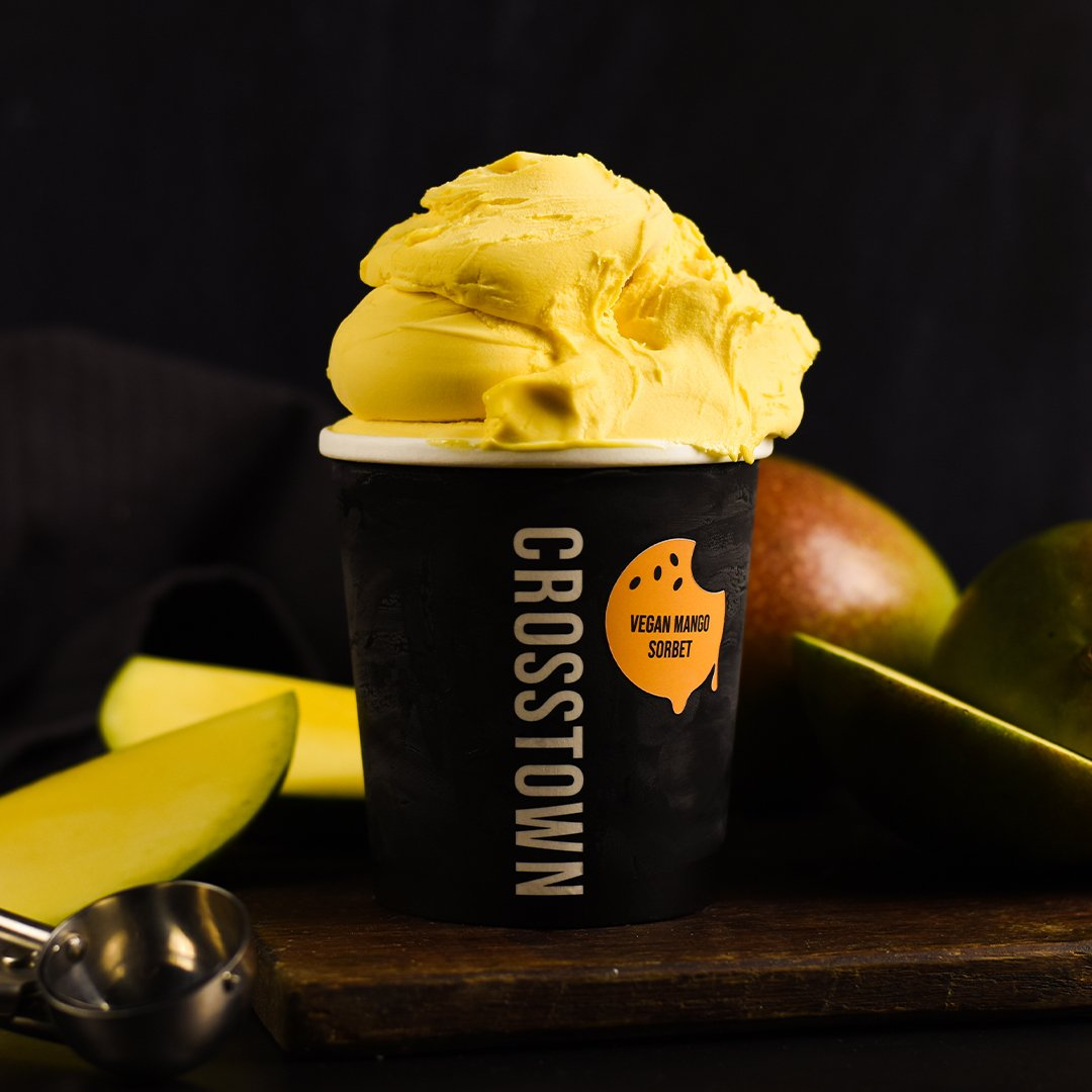 Mango Sorbet (ve) | Ice Cream | Crosstown 4