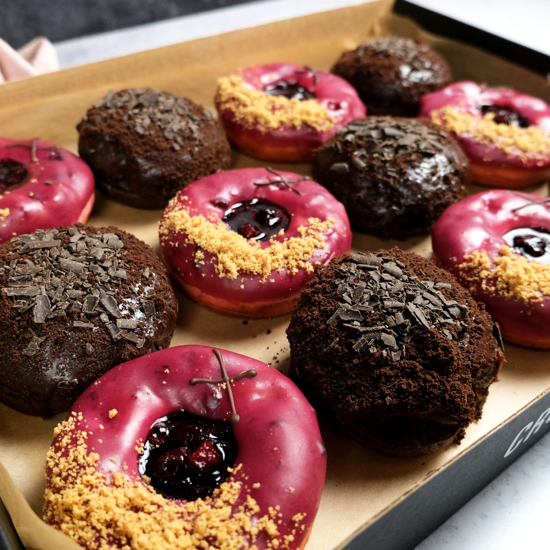 New Doughnut Delivery Box | Independence Day Doughnut Selection | Doughnuts | Boxes | Crosstown 3