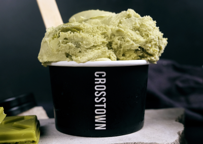 Ice Cream Van Hire | Matcha & White Chocolate | Ice cream | Crosstown | Price