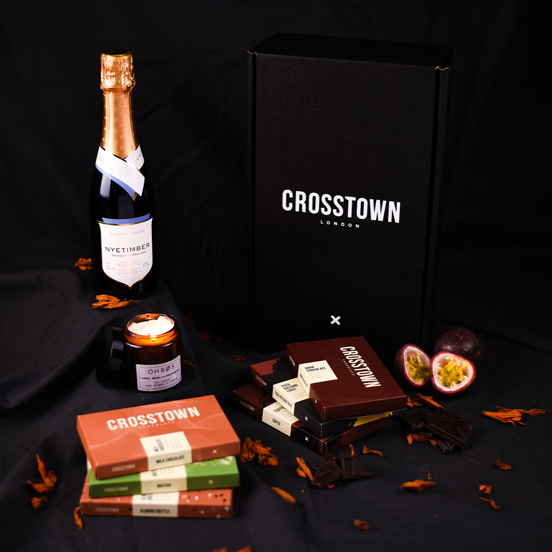 Chocolate & NYETIMBER Wine Gift Box | Valentine's Day | Crosstown 1