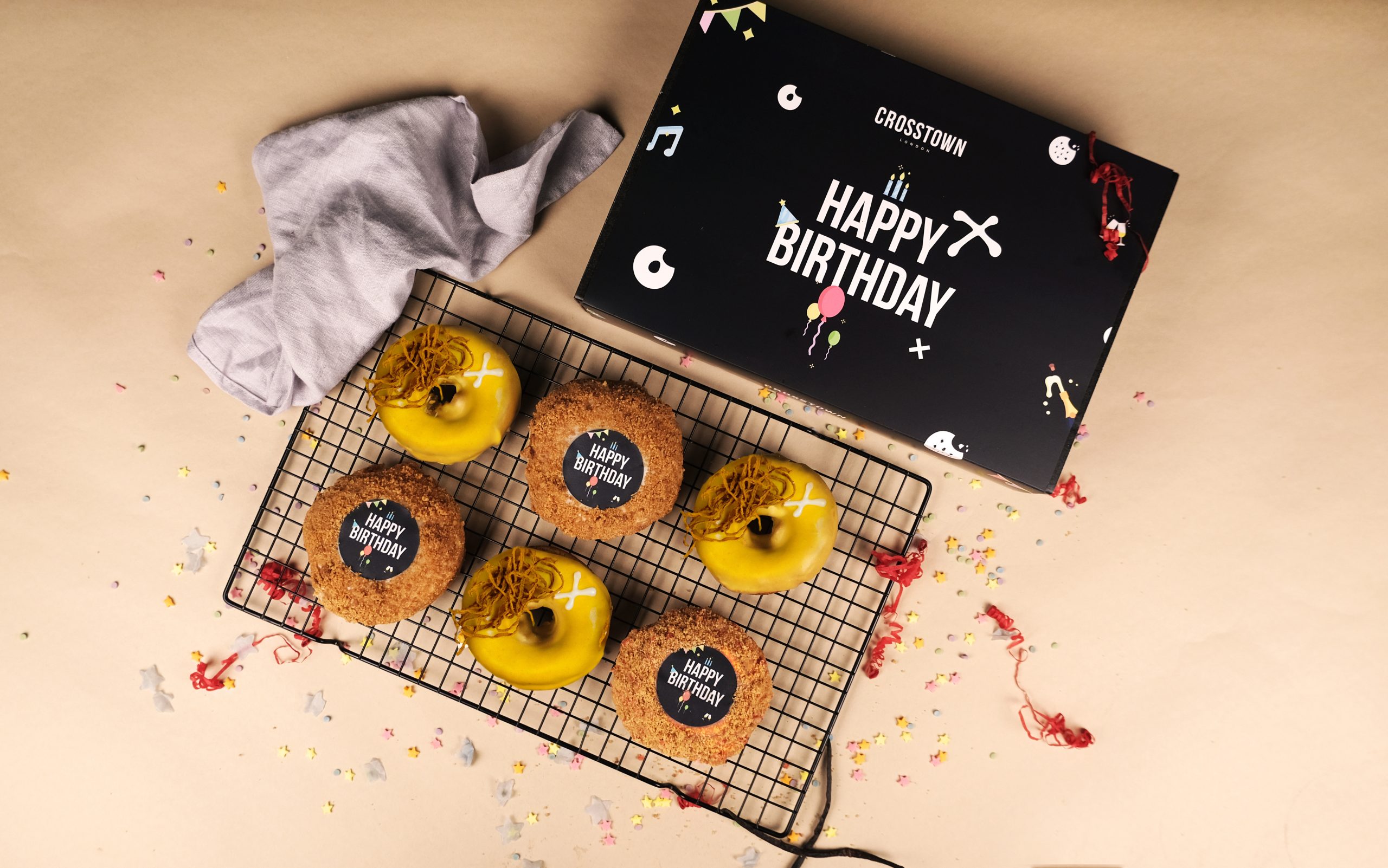 Happy Birthday Doughnuts Delivery - Favourites