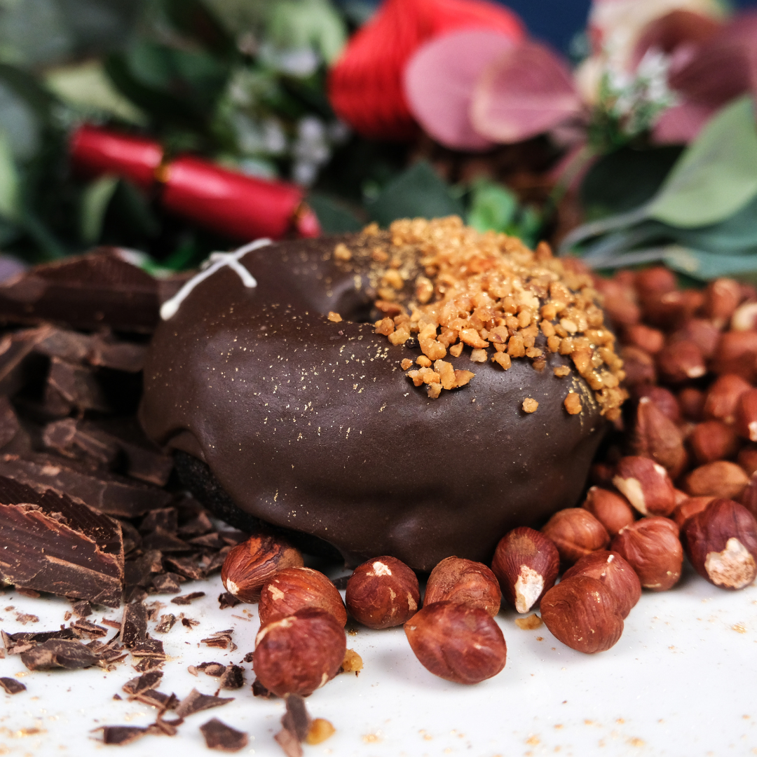 Gianduja Chocolate & Hazelnut | Christmas | Doughnuts | Crosstown