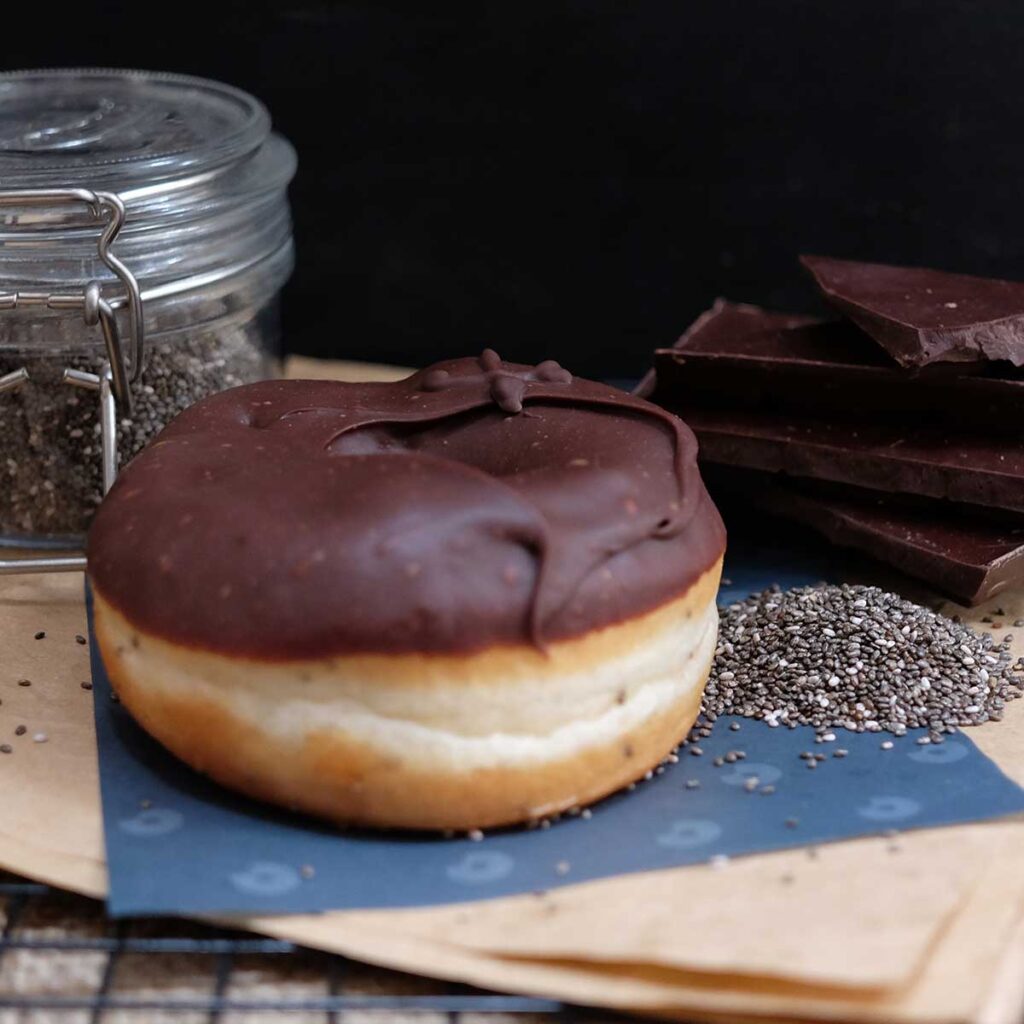 dark chocolate truffle | vegan doughnut | crosstown