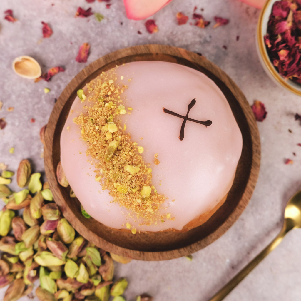 Pistachio & Rose | Doughnuts | Vegan | Crosstown