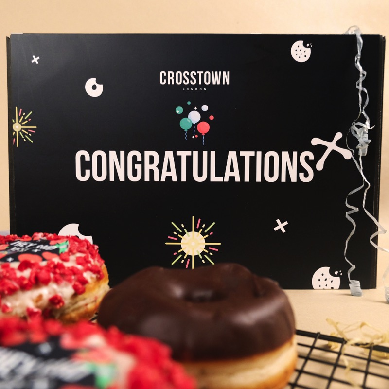 Vegan Doughnut Gifts - Congratulations Box