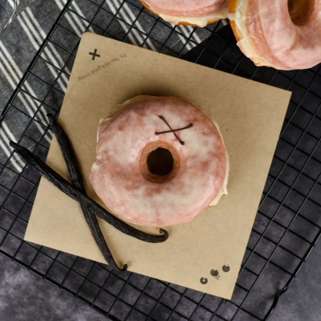 Tongan Vanilla Bean Glaze | Vegan | Doughnut