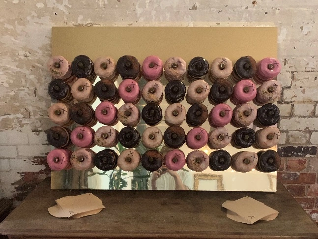 Doughnut Table Wall | Doughnut Wall Hire | Donut Wall | Crosstown