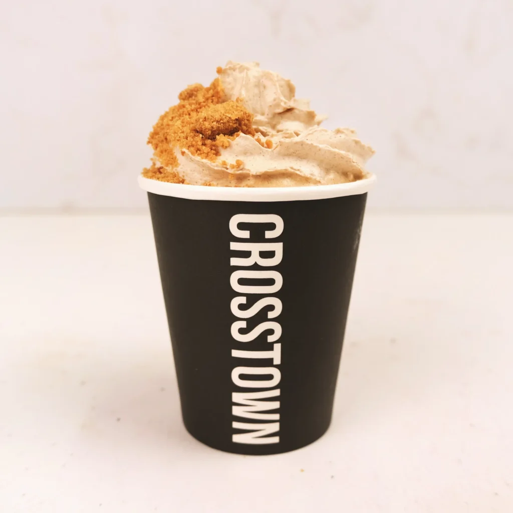 OATLY | OATLY Cinnamon Scroll Latte | Crosstown Coffee | Coffee Shops