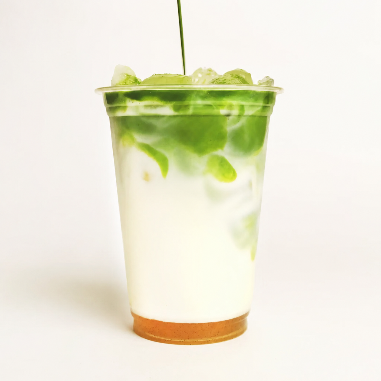 Iced Vanilla Matcha Latte