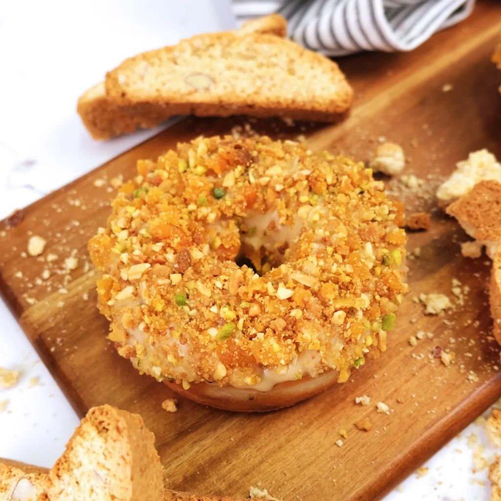 UK Doughnut Delivery | Vegan Biscotti Doughnut | Autumn Doughnuts
