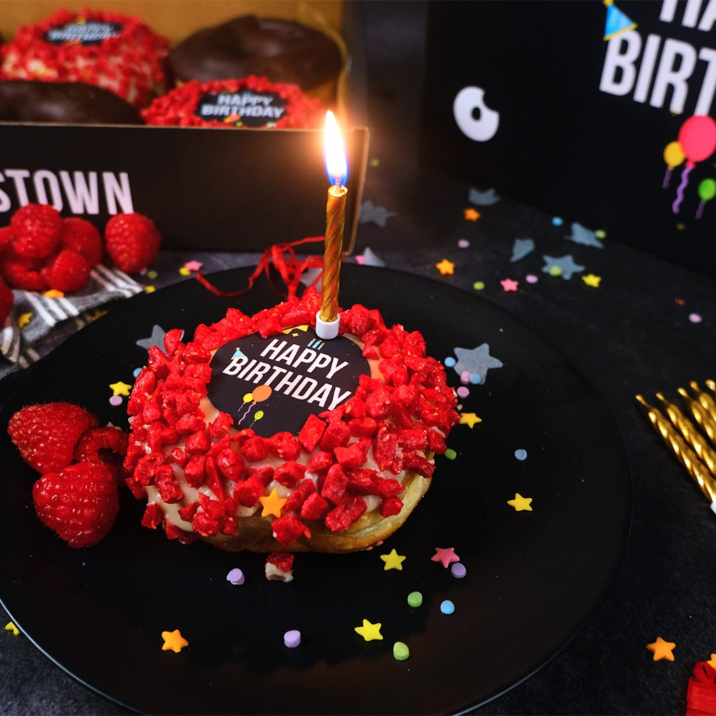Happy Birthday Doughnuts | Happy Birthday Gift Box | Happy Birthday Donuts | Crosstown